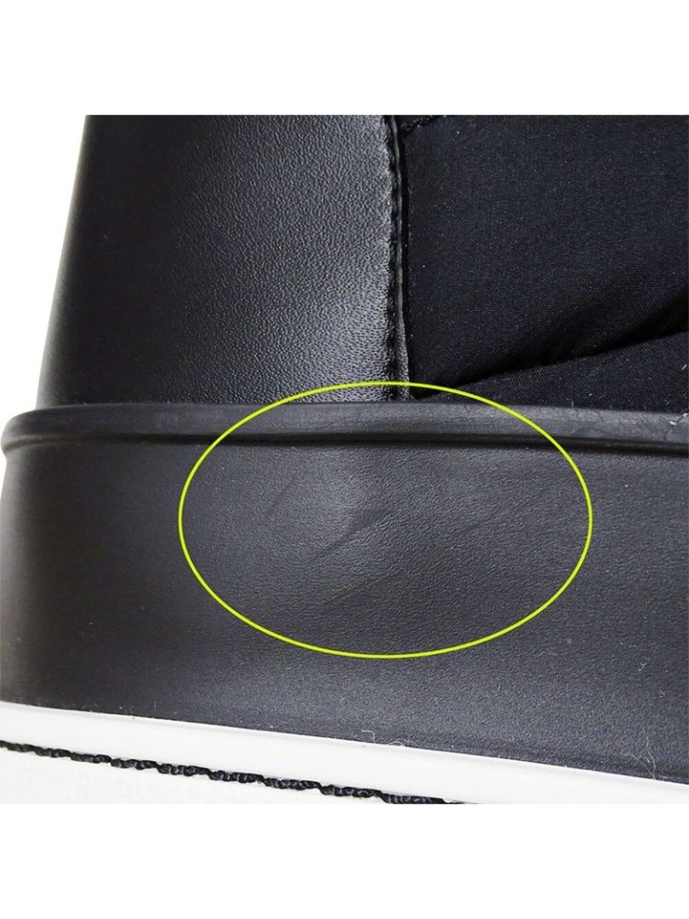 Louis Vuitton Boots Nylon Polar Line Short Black 36 - Picture 10 of 12